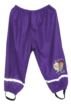 Disney Eiskönigin Regenhose Frozen Anna Und Elsa Buddel Matsch Hose Schlammhose, Größe:98/104