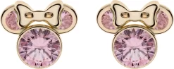 Disney Mickey Mouse Kinderohrring Gelbgold375 Kristalle EG00015JUNL.CS