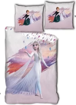 Disney Bettbezug Frozen 140 X 200 Cm Mikrofaser Rosa