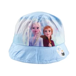 Disney Die Eiskönigin Kinder Fischermütze Fischerhut – Blau / 54