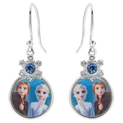 Disney E905569SRML Kinder-Ohrringe Frozen Anna Und Elsa 925 Silber