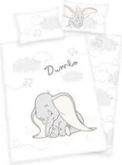 Disney Baby Bettwäsche Disney Dumbo 100 X 135 Cm 100% Baumwolle