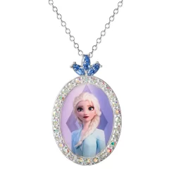 Disney C902625SRML-15 Mädchen-Halskette Frozen Elsa 925 Silber