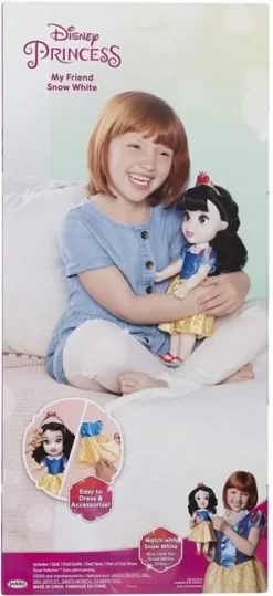 DISNEY PRINCESS Plastik Schneewittchen Prinzessin Puppe - 38 Cm -Disney 2e132aaa6c607ac36edcb281f9b5686a