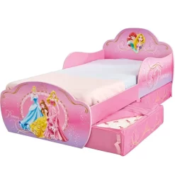 Disney Kleinkinderbett Mit Schubladen Prinzessin 142x59x77 Cm Deluxe -Disney 2e486569bd1ae42b26845a13b95f5bbd