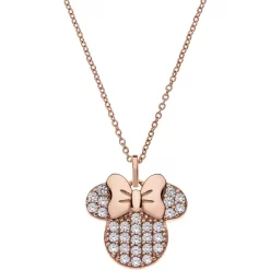 Disney N902192PZWL-18 Halskette Minnie Maus Rosé