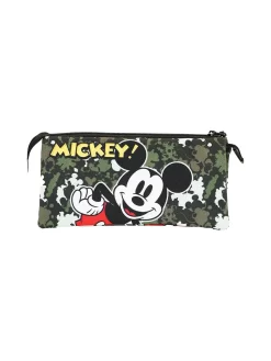 Schule Triple-Schlampermäppchen Disney Mickey Mouse Camouflage, Unbefüllt Etuis Mäuse RT_Schlampermäppchen/Etuiboxen -Disney 3a7e07cf77666d1548887530d9cff26a