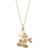 Disney C75035L Kette Micky Maus 375 Gold
