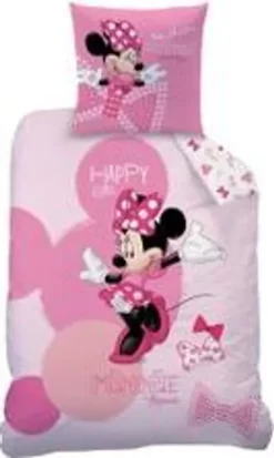Disney Minnie Mouse Bettwäsche Set Biber Flanell 80x80 Cm 135x200 Cm -Disney 53a4153dafe82b67448d1376200b510f