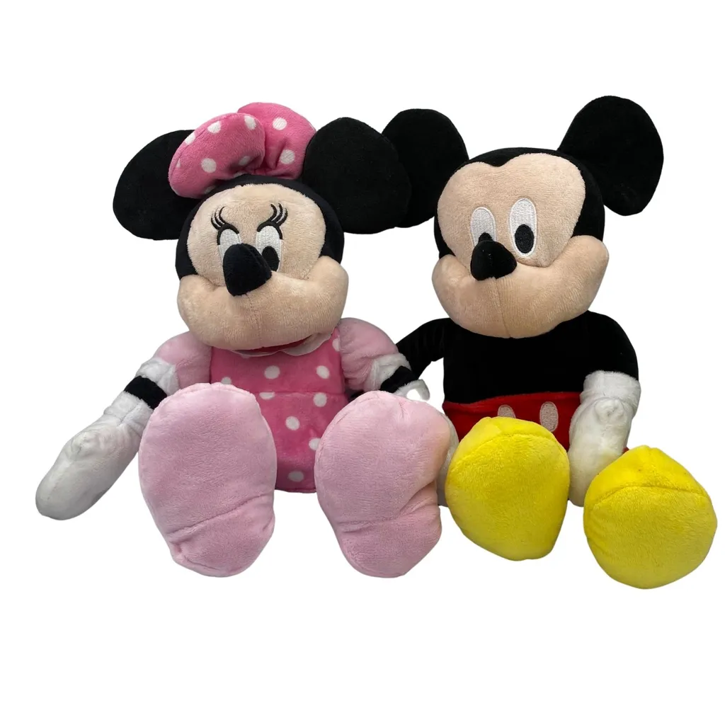 Disney Micky & Minnie Maus Im Set Ca.32cm Groß 4 Disney Micky & Minnie Maus Im Set Ca.32cm Groß – Bild 4