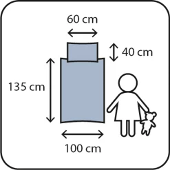 Disney Dumbo Baby Bettwäsche 40x60 + 100x135 Cm 100% Baumwolle -Disney 5aaa2803a3435526eb16c57cd817c168 2