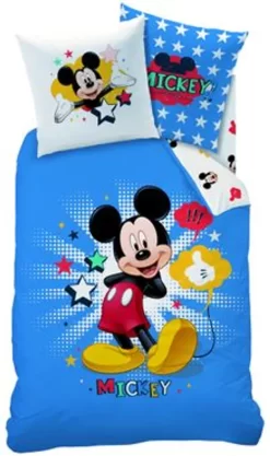 Disney Bettwäsche Mickey Mouse 80x80 Cm Et 135 X 200 Cm