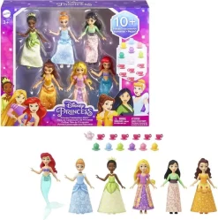 Disney Princess-Spielzeug, 6 Kleine Puppen Mit Accessoires -Disney 7bbf4bbfa7cc432366a0fe3a9c4471c9