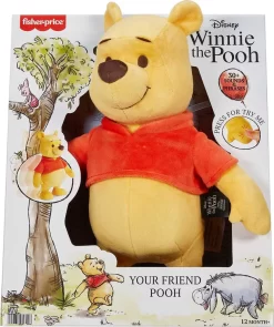 Fisher-PriceDisney Winnie Puuh Plüschspielzeug, 30 Cm Große Weiche Dein Freund Puuh Figur Für Kinder Ab 3 Jahren -Disney 8adeed7a774f09229b55718b805fe05f