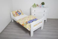 Disney Baby Kinder Bettwäsche Winnie Pooh Gelb Bunt 135x100 60x40