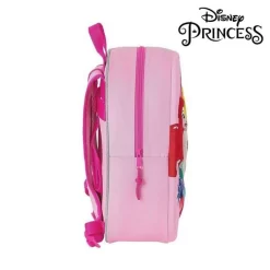 Kinderrucksack 3D Princesses Disney Rosa