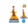 Disney Nachtlicht 3D Woody Junior Led 15 X 135 Cm Gelbbeige