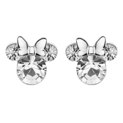 Disney ES00028SAPRL.CS Kinder-Ohrringe Geburtsstein April 925 Silber