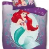 Disney Bettbezug Ariel Mädchen 140 X 200 Cm Polyester Lila