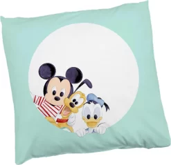 Mickey Mouse Bettwäsche, 135x200 + 80x80 Cm 2 Tlg., 100 % Baumwolle In Renforcé, Disney's Mickey Mouse, Pluto & Donald Duck Auf Schatzsuche Bettwäsche-Set Für Kinder In Mint -Disney c8ea471c9773d033a47b0f934cb4c3b2