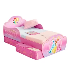 Disney Kleinkinderbett Mit Schubladen Prinzessin 142x59x77 Cm Deluxe -Disney cab1c2cfc8076121cc182cdf5afa2a4e
