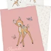 Disney Bambi Klopfer Baby Bettwäsche 40x60cm + 100x135cm, 100% Baumwolle Renforcé