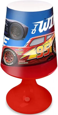Disney Cars Jungen Tischlampe LED Lampe Schreibtischlampe Rot