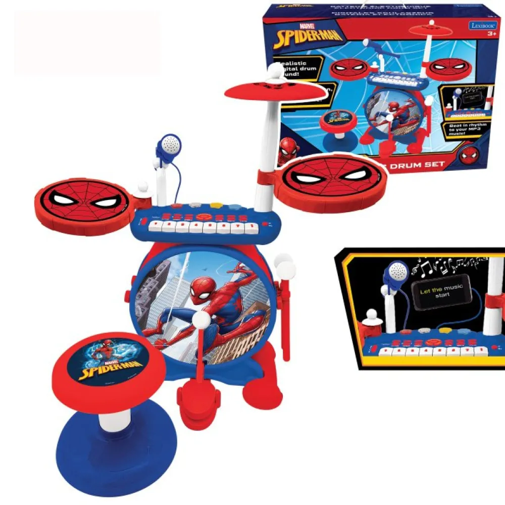 Disney Spiderman Schlagzeug 1 Disney Spiderman Schlagzeug