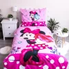 Disney Minnie Maus Wende Bettwäsche Kopfkissen Bettdecke Micky Für 135x200 Cm