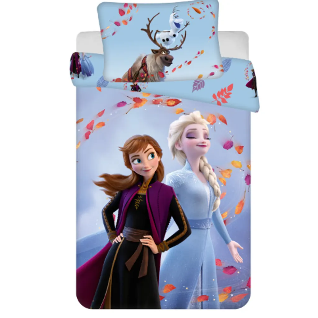Disney Frozen BABY Bettbezug, Fun - 100 X 135 / 40 X 60 Cm - Baumwolle 1 Disney Frozen BABY Bettbezug, Fun - 100 X 135 / 40 X 60 Cm - Baumwolle