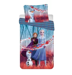 Disney Frozen 2 Bettwäsche Set Eiskönigin Anne Elsa Kopfkissen Bettbezug Für 135x200